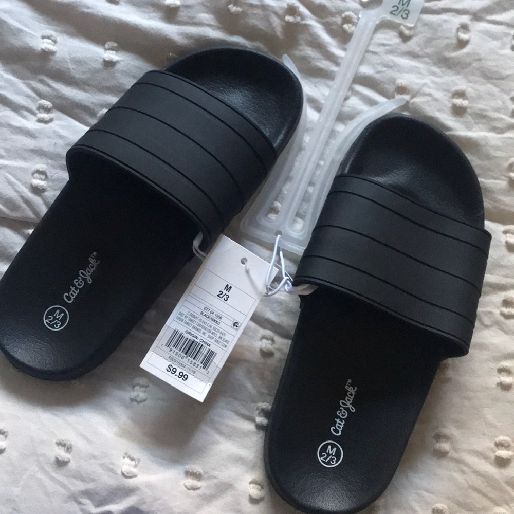 Girl slides